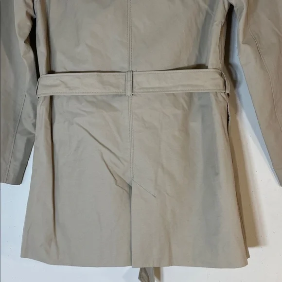 Zara Double Breasted Trench Coat with Detachable Hood. Girl’s 11/12. NWT. - Picture 13 of 14